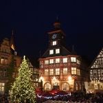 Weihnachtsbaum Rathaus Heppenheim