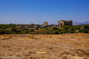 Panorama Aspendos Basilika