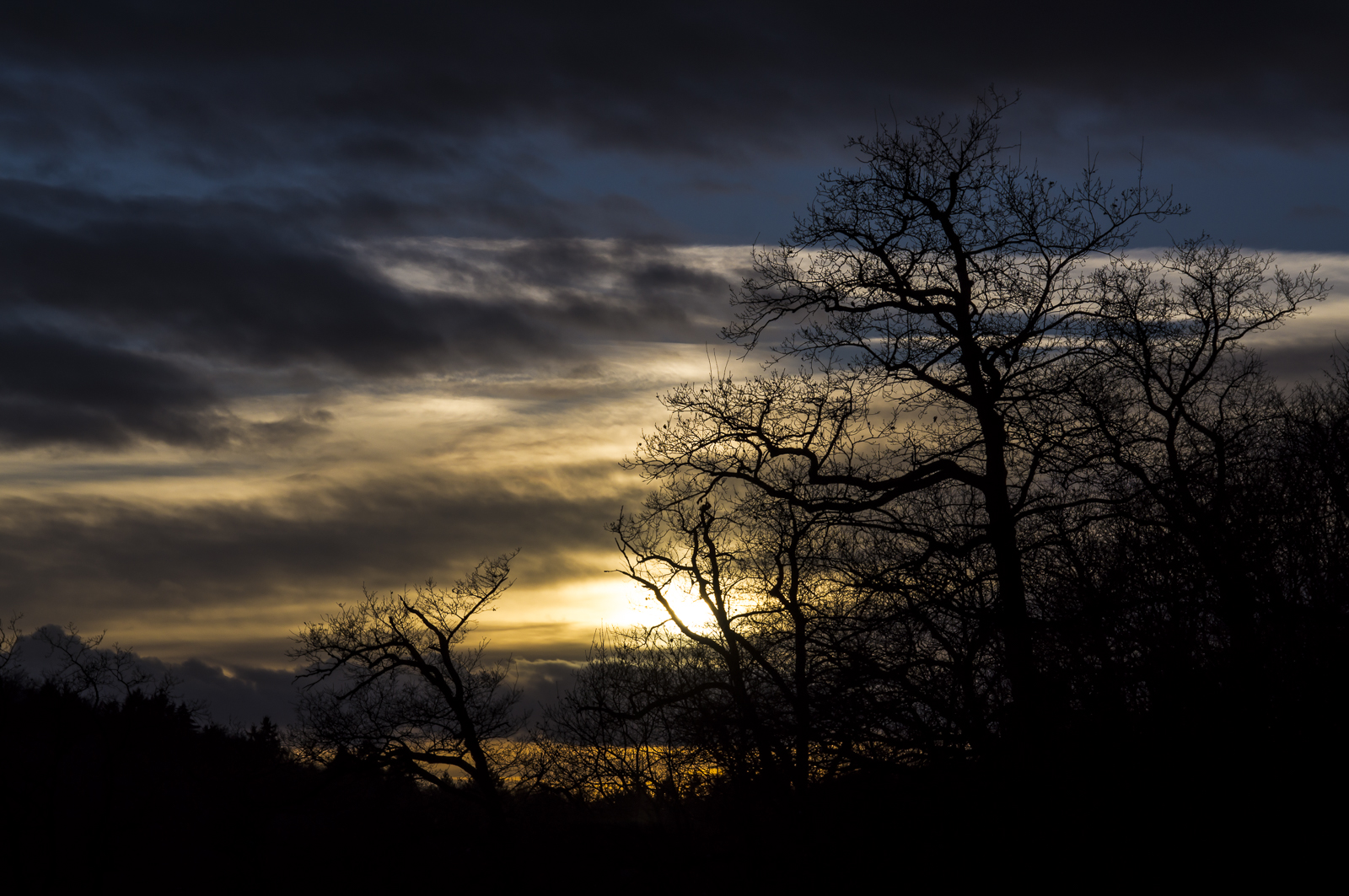 Sonnenuntergang Odenwald