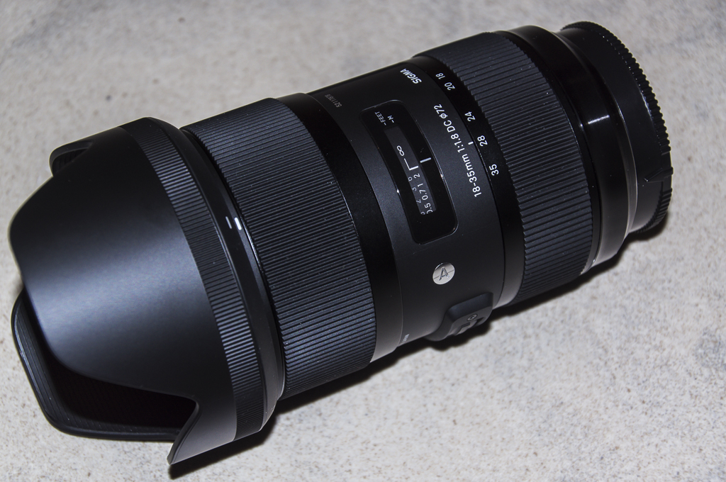 Sigma 18 – 35 mm F1.8 DC HSM